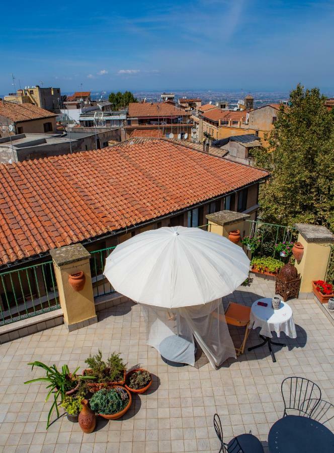 B&B Buonfiglio Cicconcelli - Terrazza Panoramica Frascati Bagian luar foto